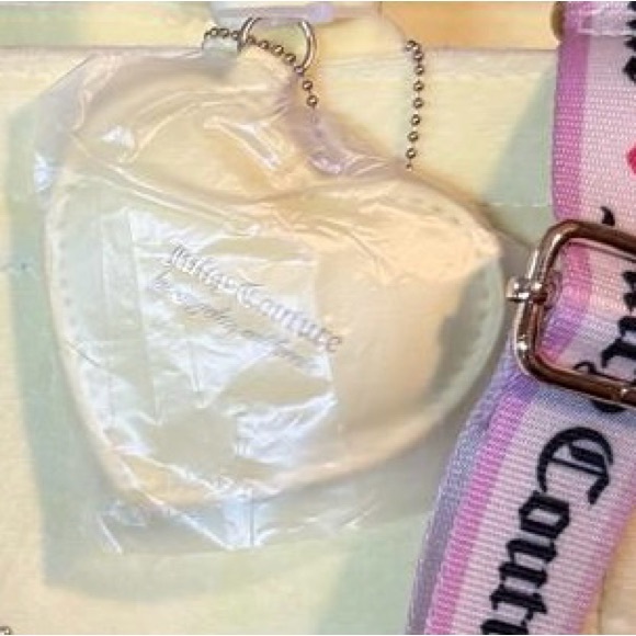 Juicy Couture NWT Amazing Juicy Yellow Fun Medium Velour Tote Bag (P147) - Picture 8 of 8